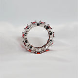 Luxe Eternity Silver Ring