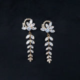 Floral Vine Drop Earrings