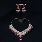 Regal Pink Gemstone Bridal Jewelry