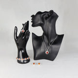Radiant Ruby Jewelry Set