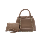 Chanel Paris Khaki Luxury Shoulder bag
