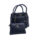 Chanel Paris Blue Luxury Shoulder bag