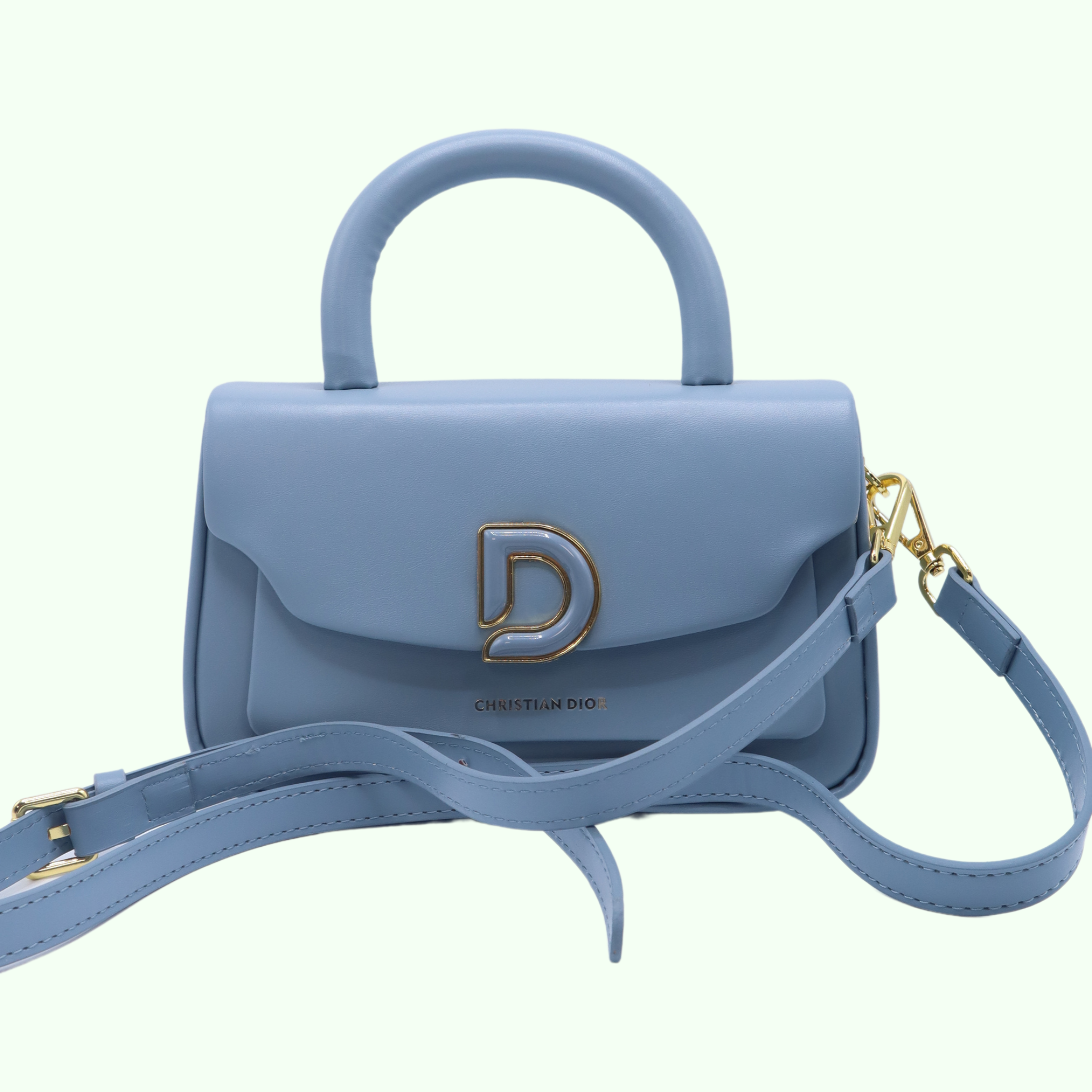 Christian Dior Ligh Blue Luxury Shoulder Bag