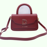 Christian Dior Maroon Luxury Shoulder Bag