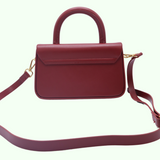 Christian Dior Maroon Luxury Shoulder Bag
