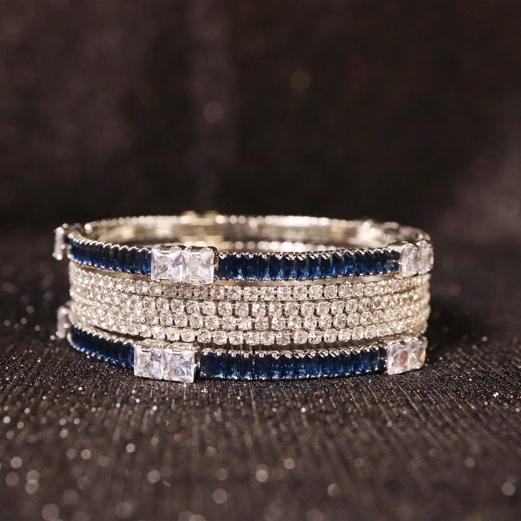 Sparkling Crystal Bangle