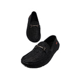 Men's Crocodile-Embossed Loafers