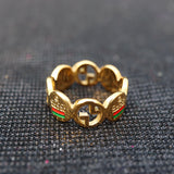 Gucci Iconic Gold-Plated Designer-Inspired Ring