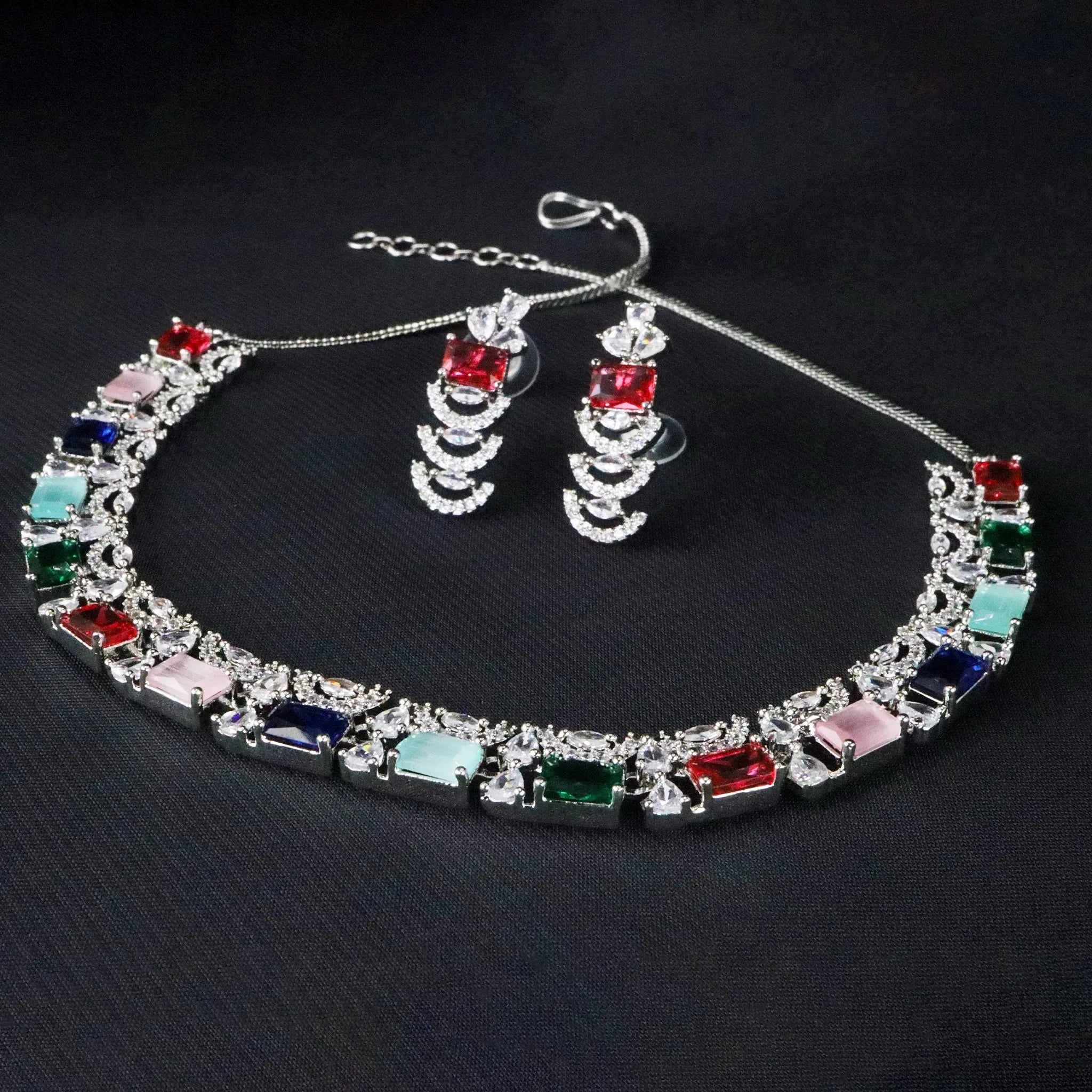Dazzling Multi-Gemstone Jewelry Set