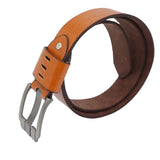 Premium Leather Belt with Metal Buckle