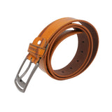 CHONGXIAO Brown leather Belt