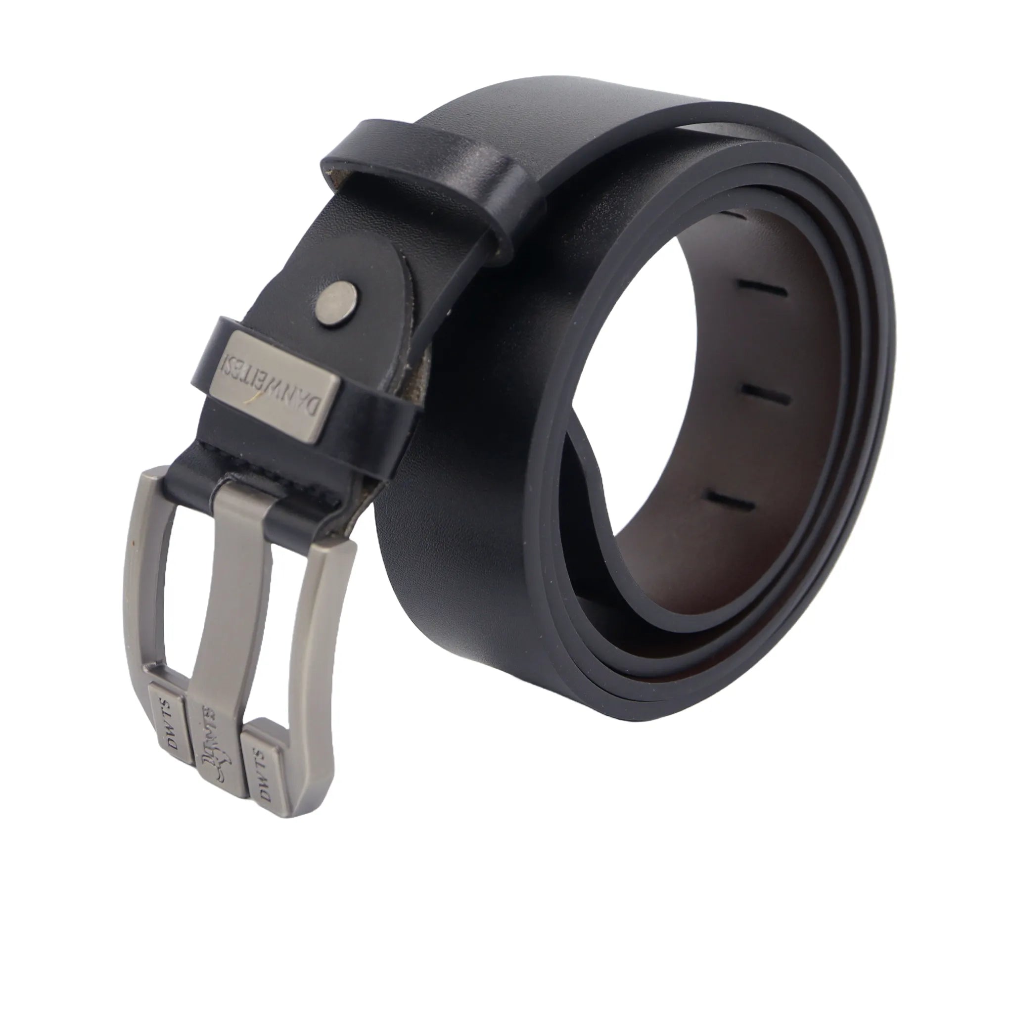 Genuine Black Leather Belt