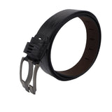 Sophisticated Black Leather Belt