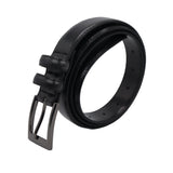 Classic Black Leather Belt