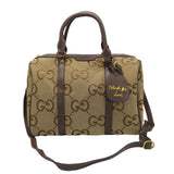 Gucci Monogram Canvas Handbag