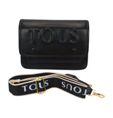 Embossed Leather Crossbody Bag