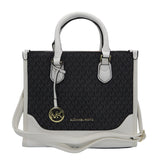 MK Monogram Tote Bag with Leather Trim
