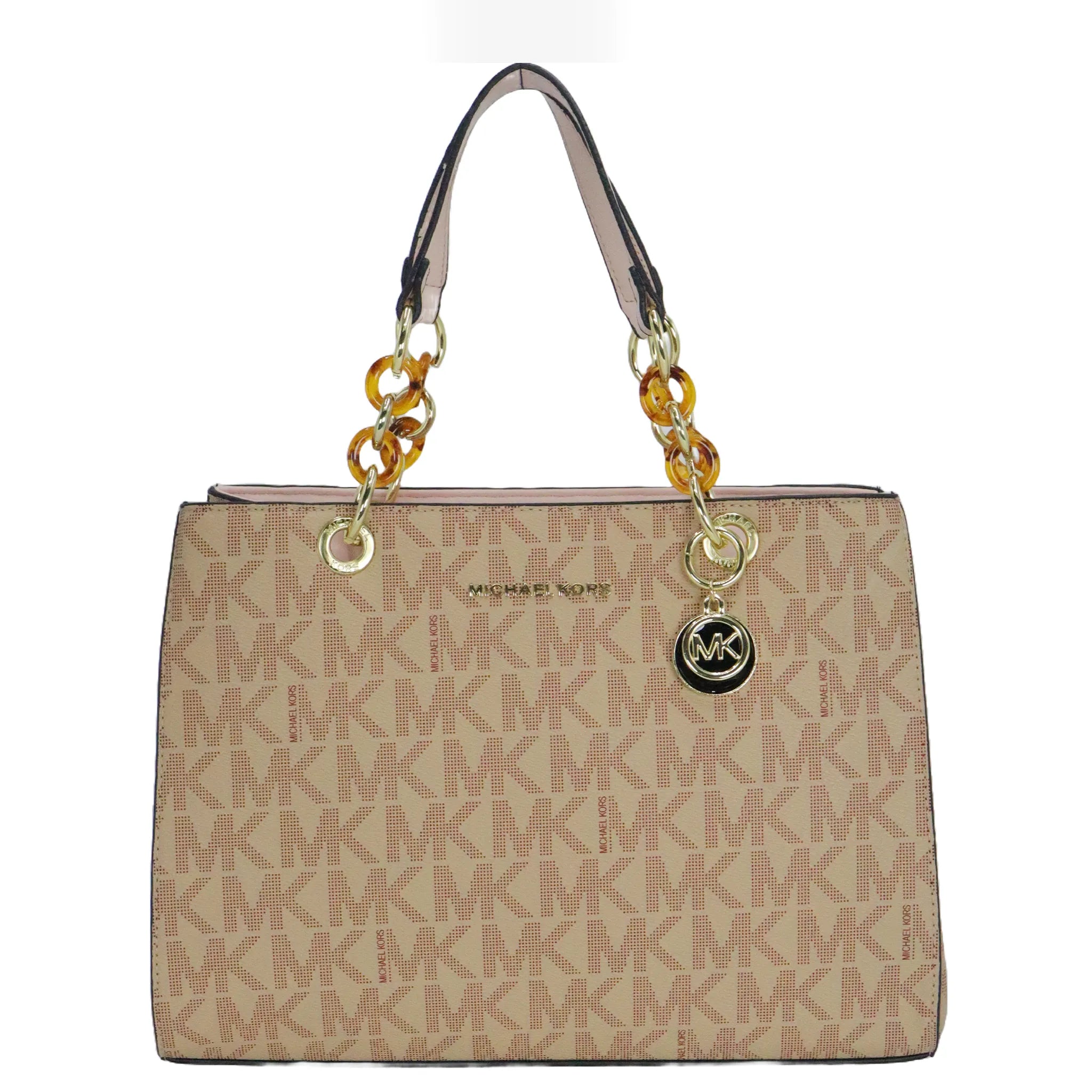 Signature Charm Chain Tote Bag