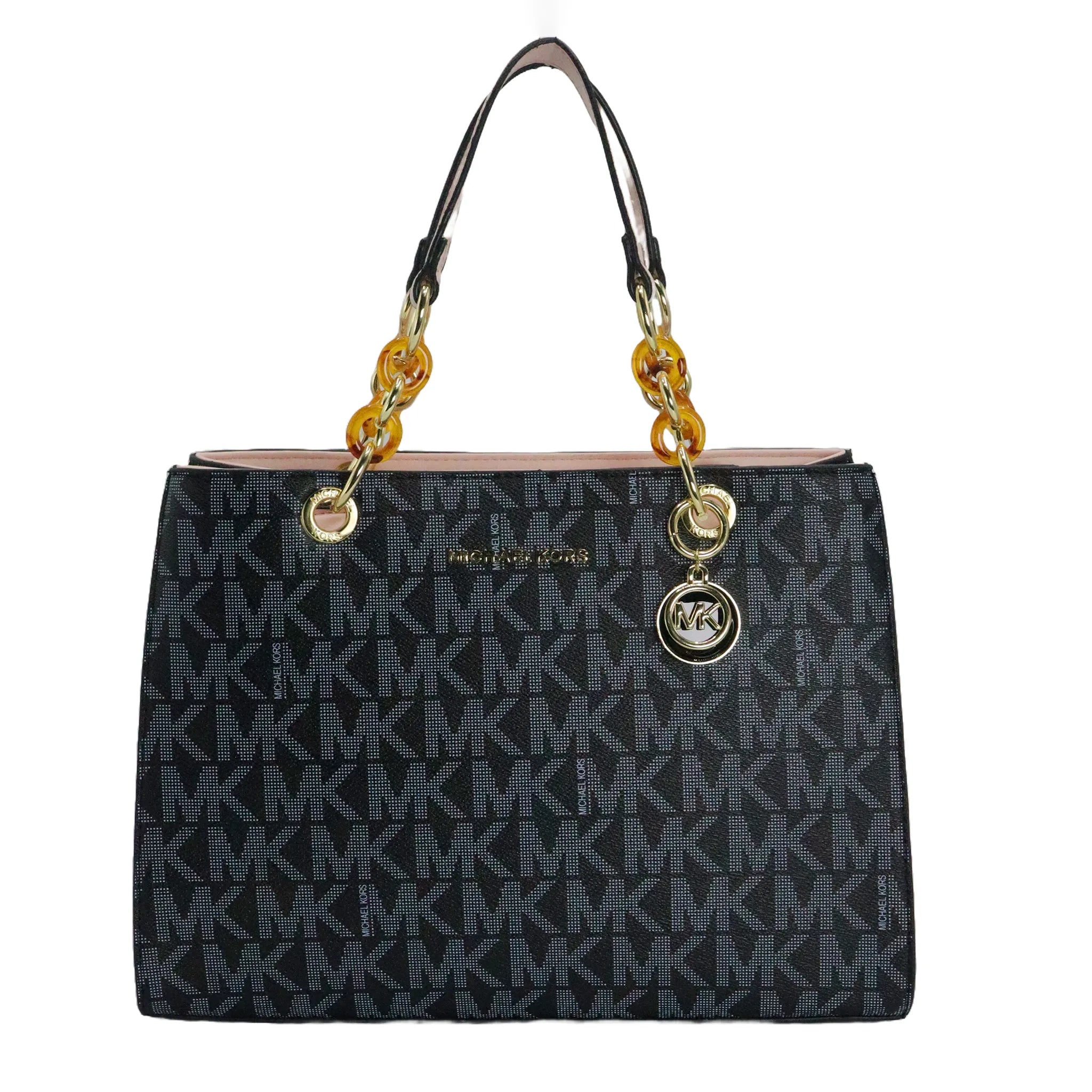 Signature Charm Chain Tote Bag