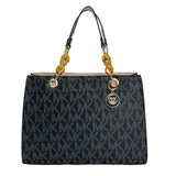 Signature Charm Chain Tote Bag