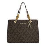 Signature Charm Chain Tote Bag