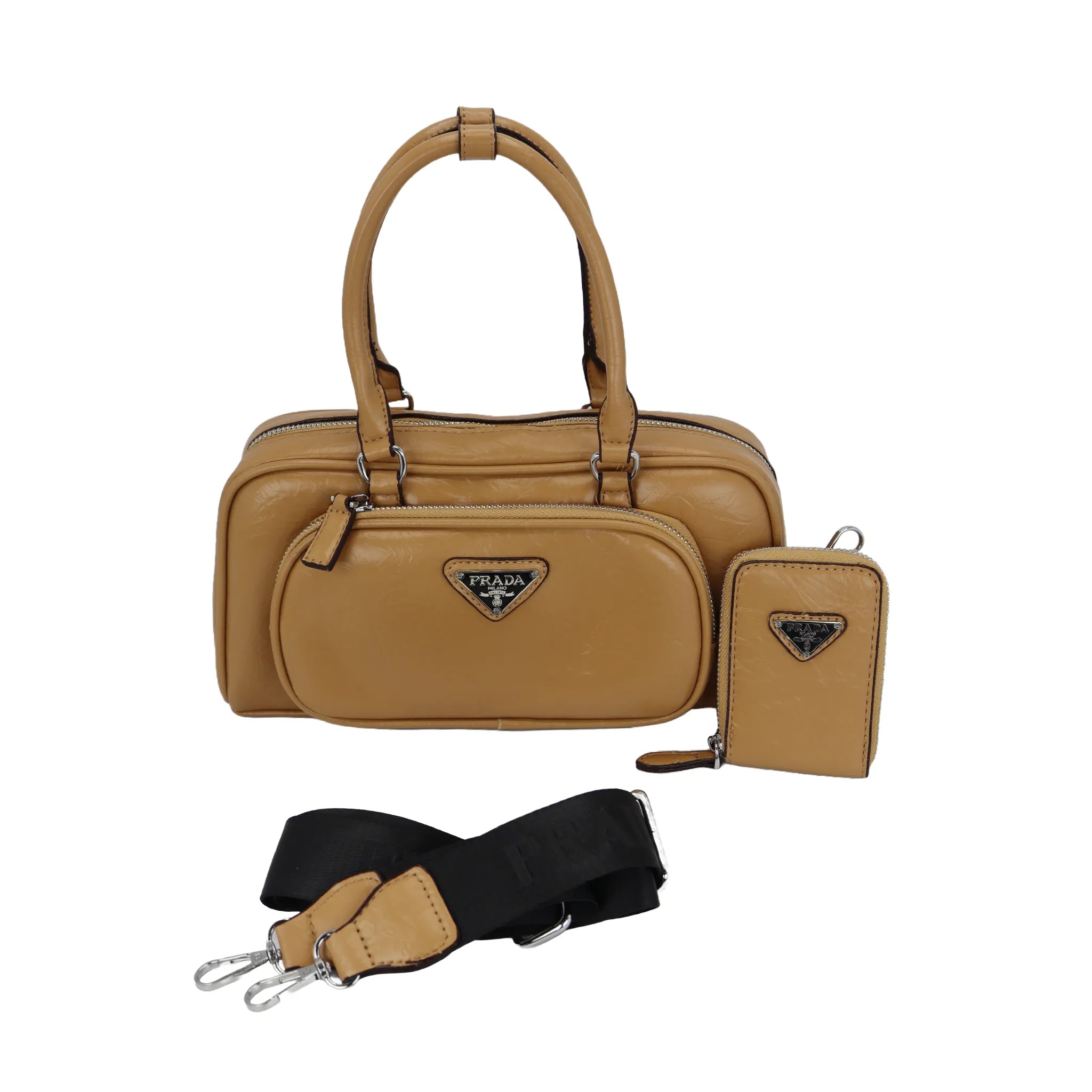 Multi-Color Compact Luxury Handbag Set