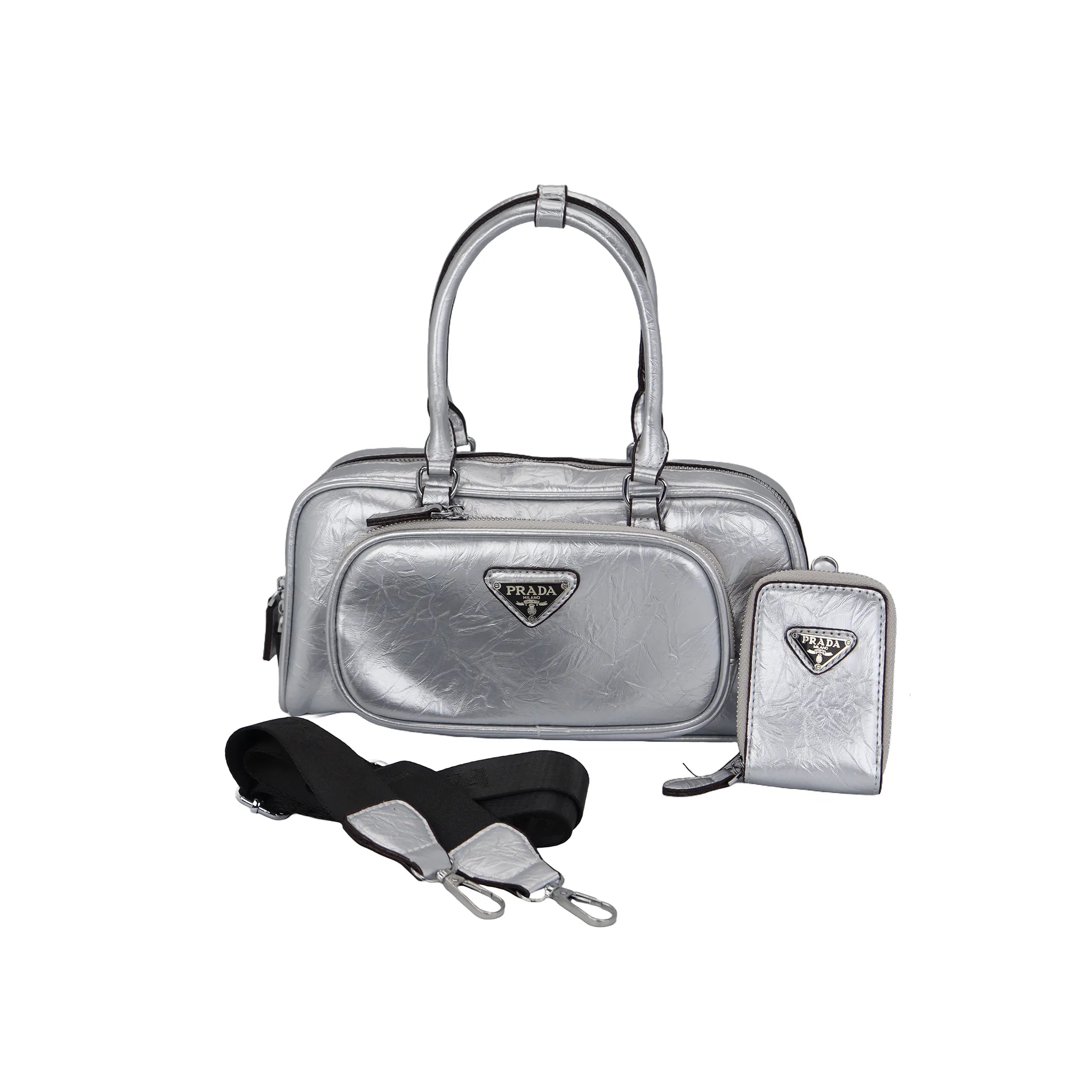 Multi-Color Compact Luxury Handbag Set