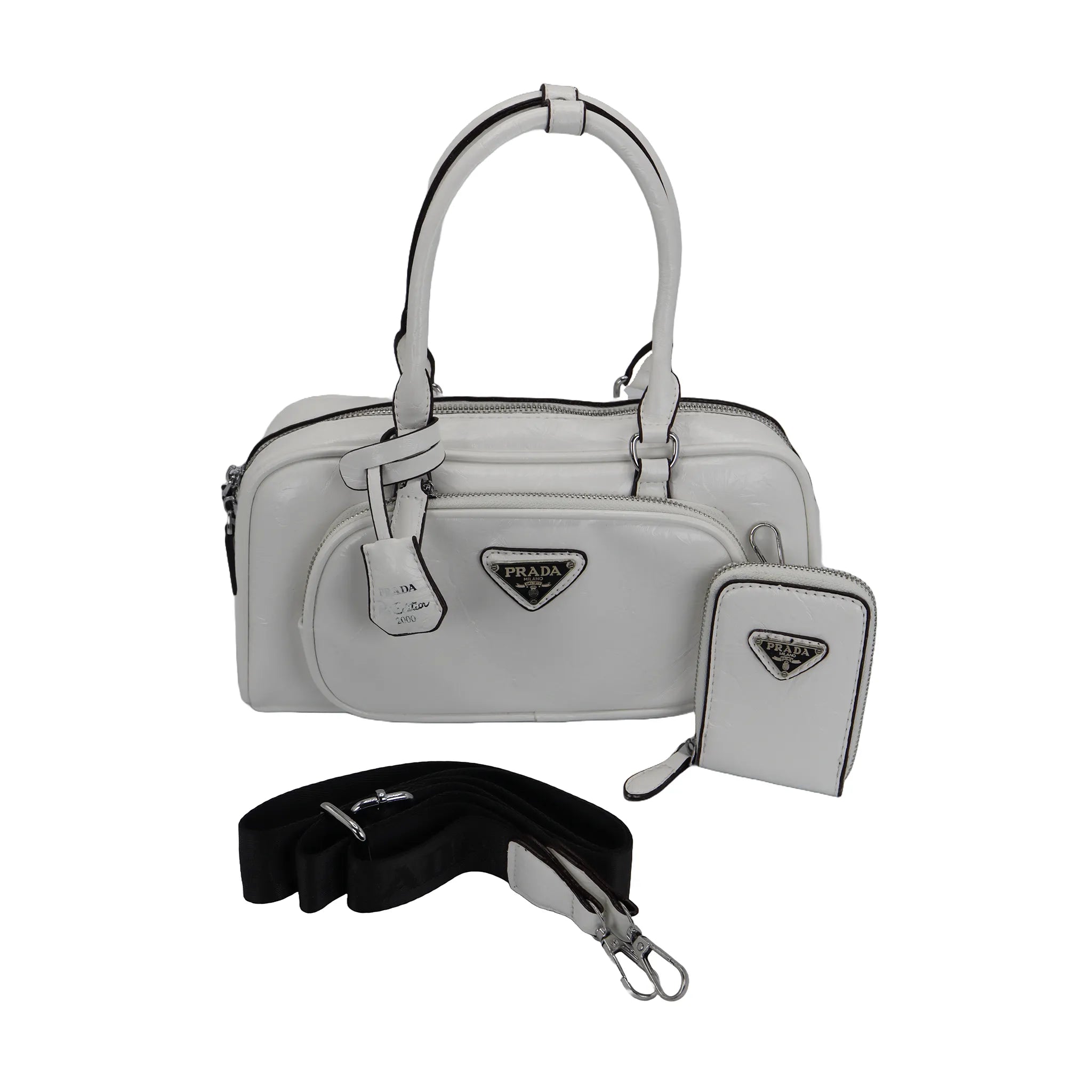 Multi-Color Compact Luxury Handbag Set