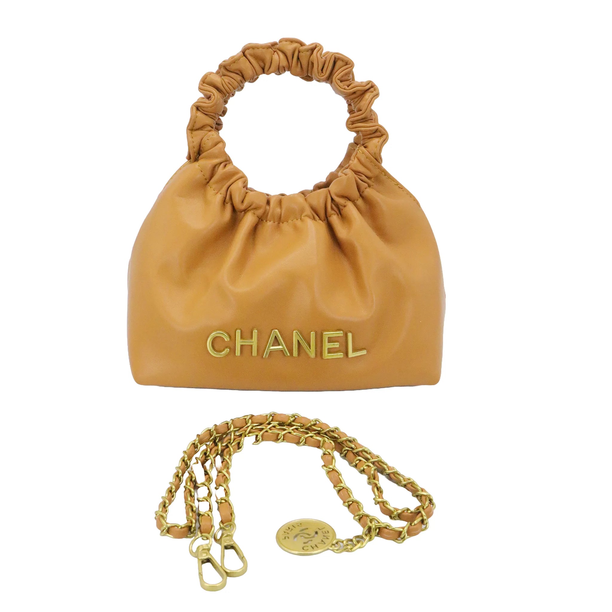 Luxury Ruched Handle Bag