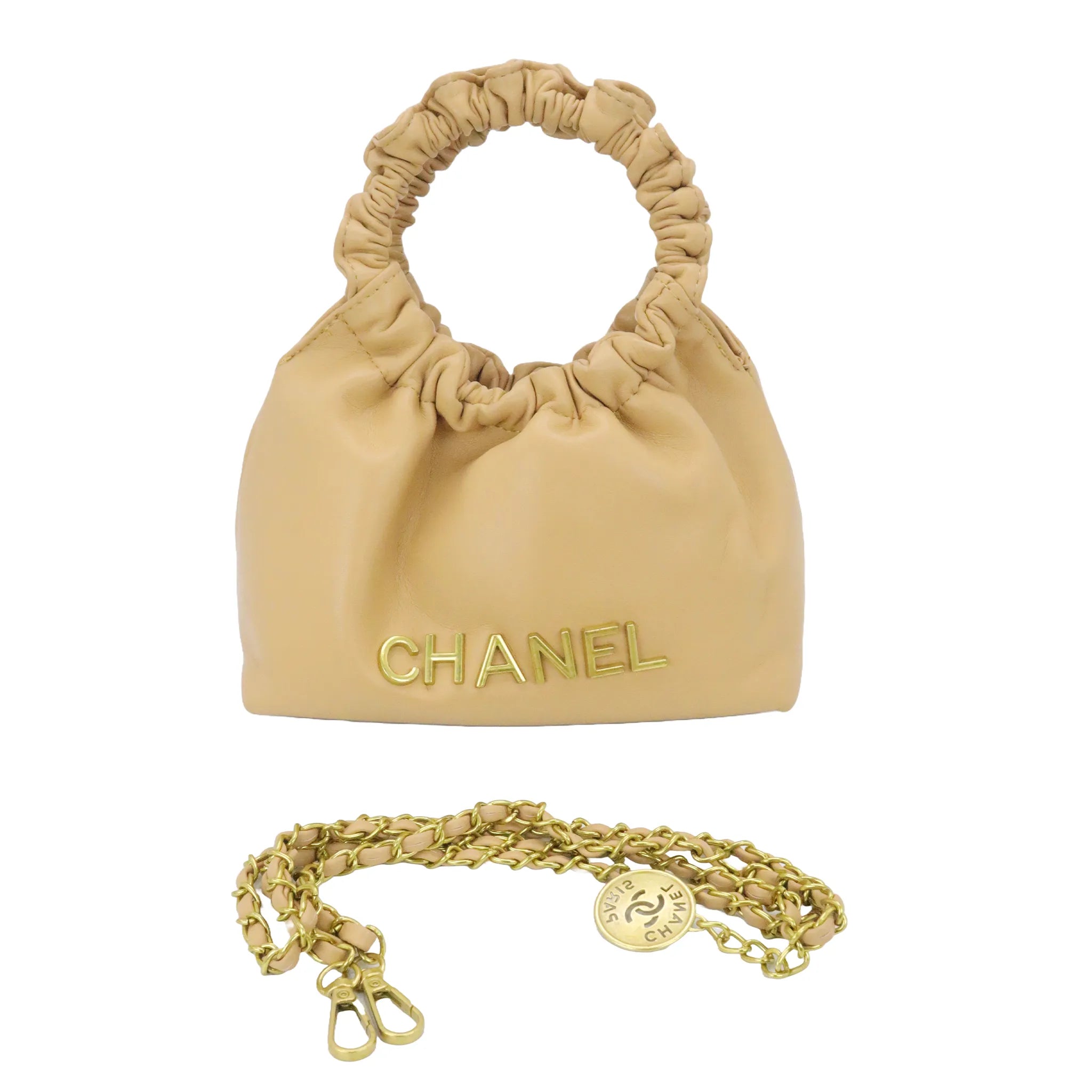 Luxury Ruched Handle Bag