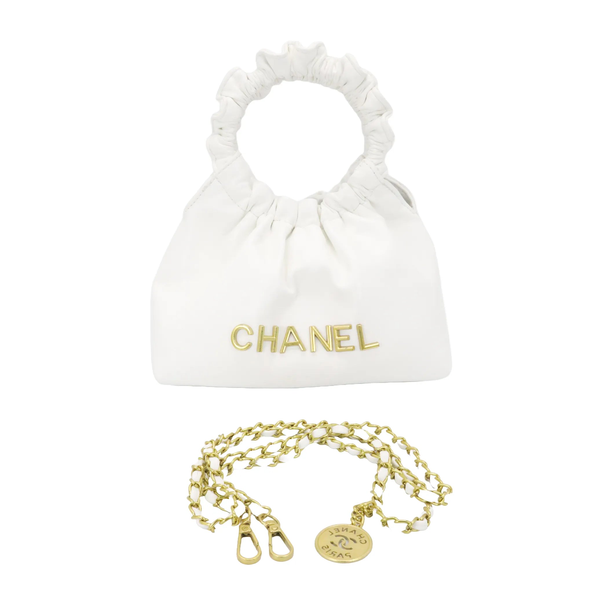 Luxury Ruched Handle Bag