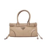 Prada Luxe Buckle-Accent Handbag
