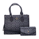 Coach Signature Elegance Tote & Wallet Set