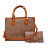 Coach Signature Elegance Tote & Wallet Set