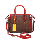 Mical Kros Elegant Designer Monogram Satchel