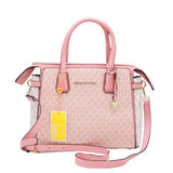 Mical Kros Elegant Designer Monogram Satchel