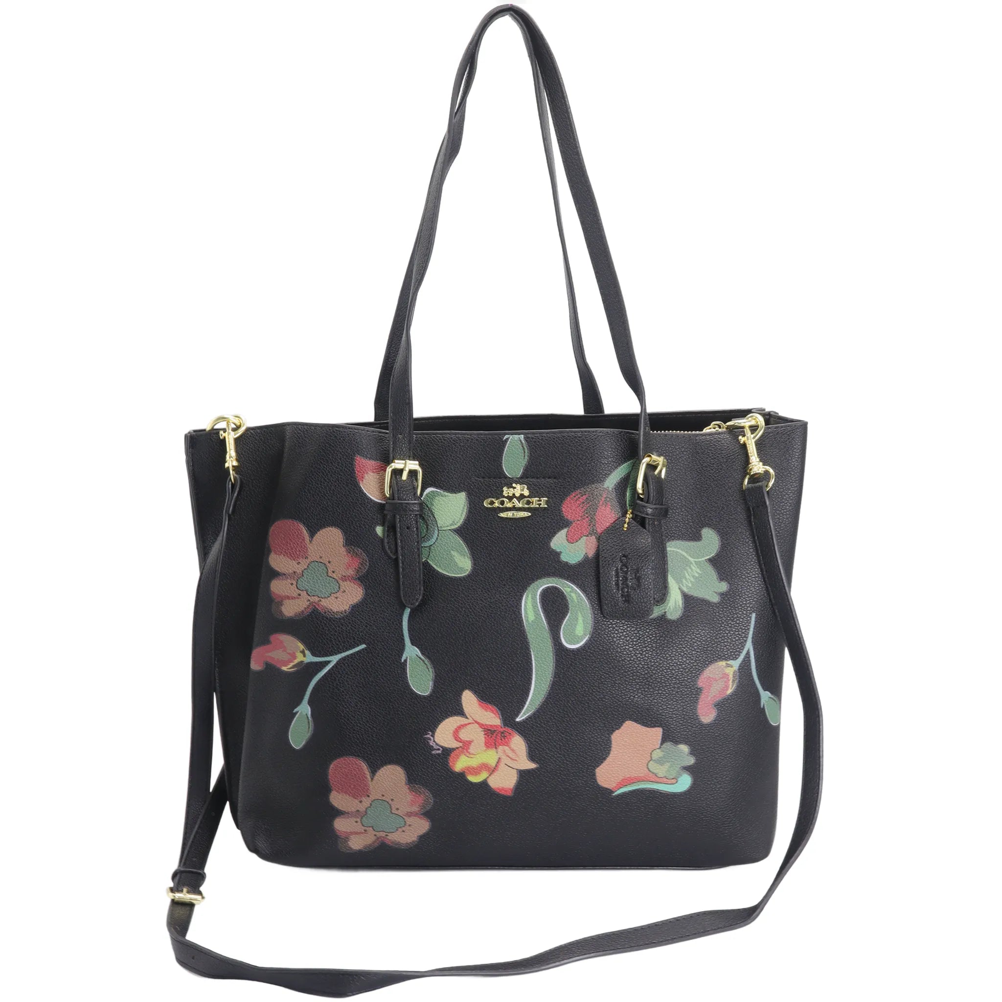 Coach Floral Tote Bag Elegant & Stylish