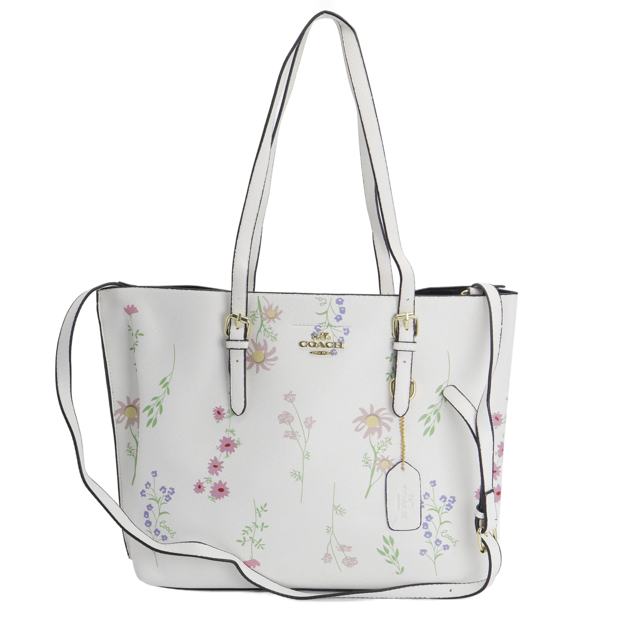 Coach Floral Tote Bag Elegant & Stylish