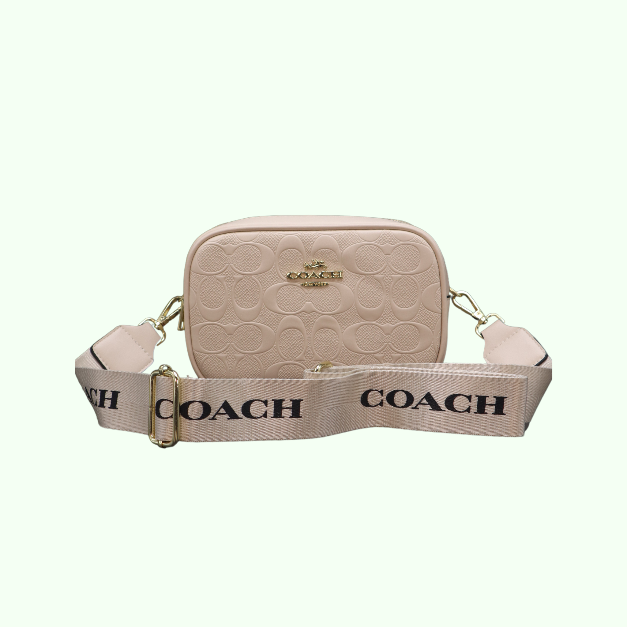 Coach Newyork beige Crossbody Bag