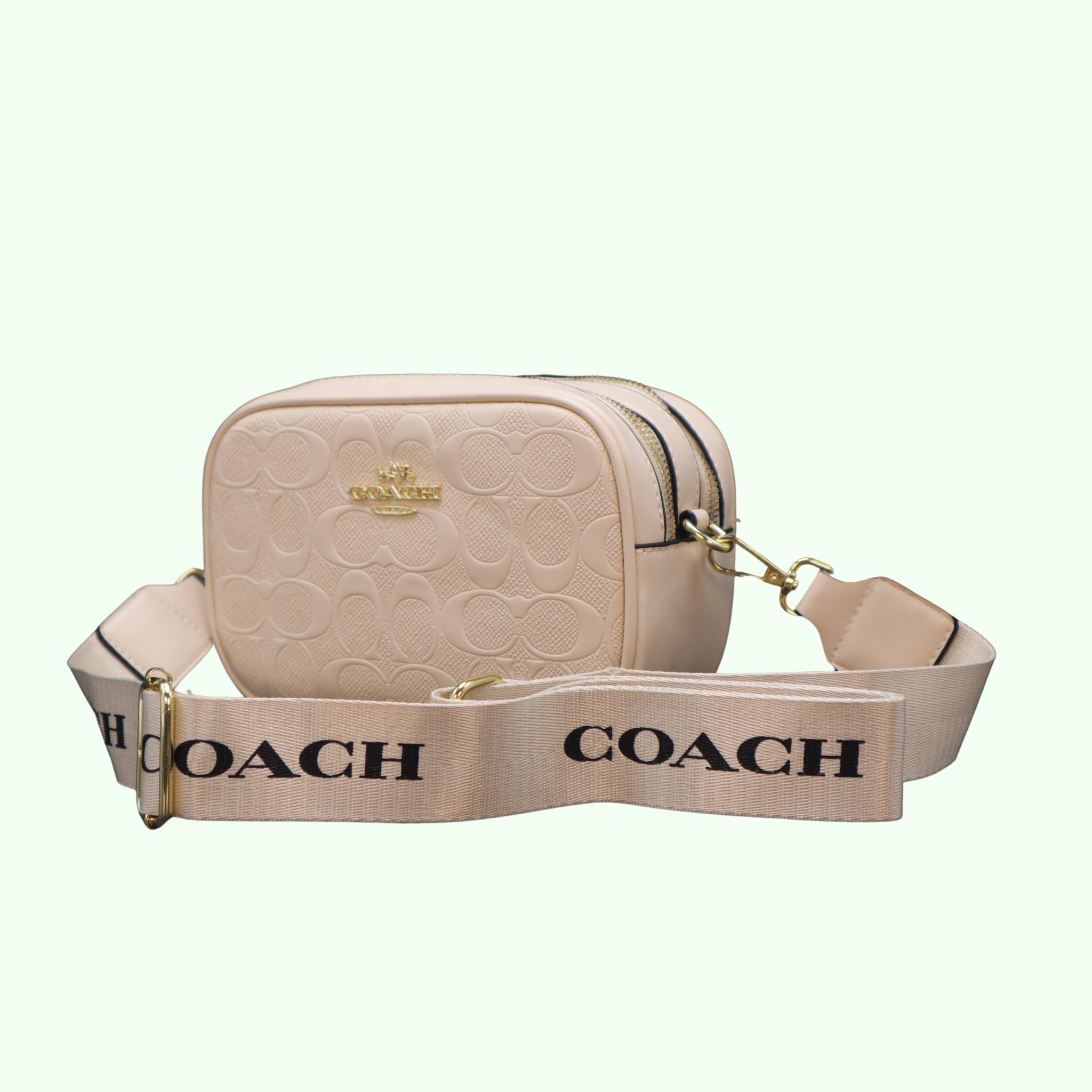 Coach Newyork beige Crossbody Bag