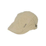 Men’s Quilted Cotton Flat Cap