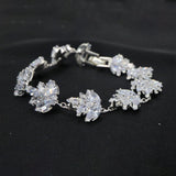 Radiant Blossom Crystal Bracelet