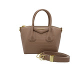 Sophisticated Chocolate Brown Mini Tote: Your New Everyday Essential