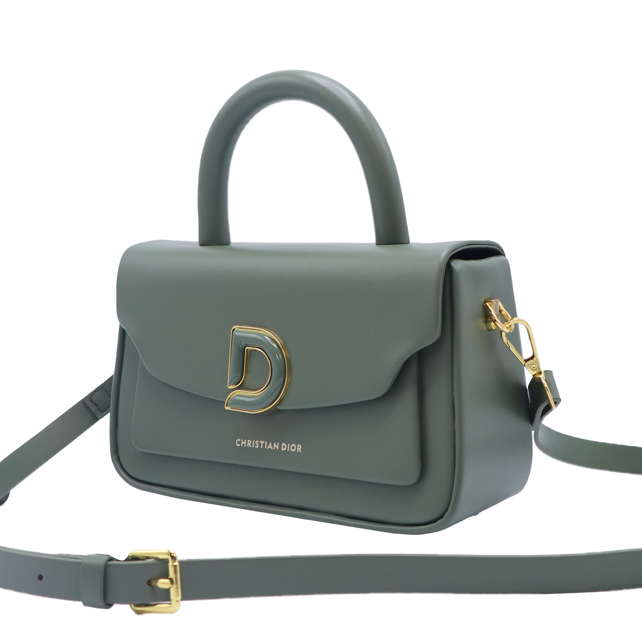 Christian Dior Green Luxury Shoulder Bag