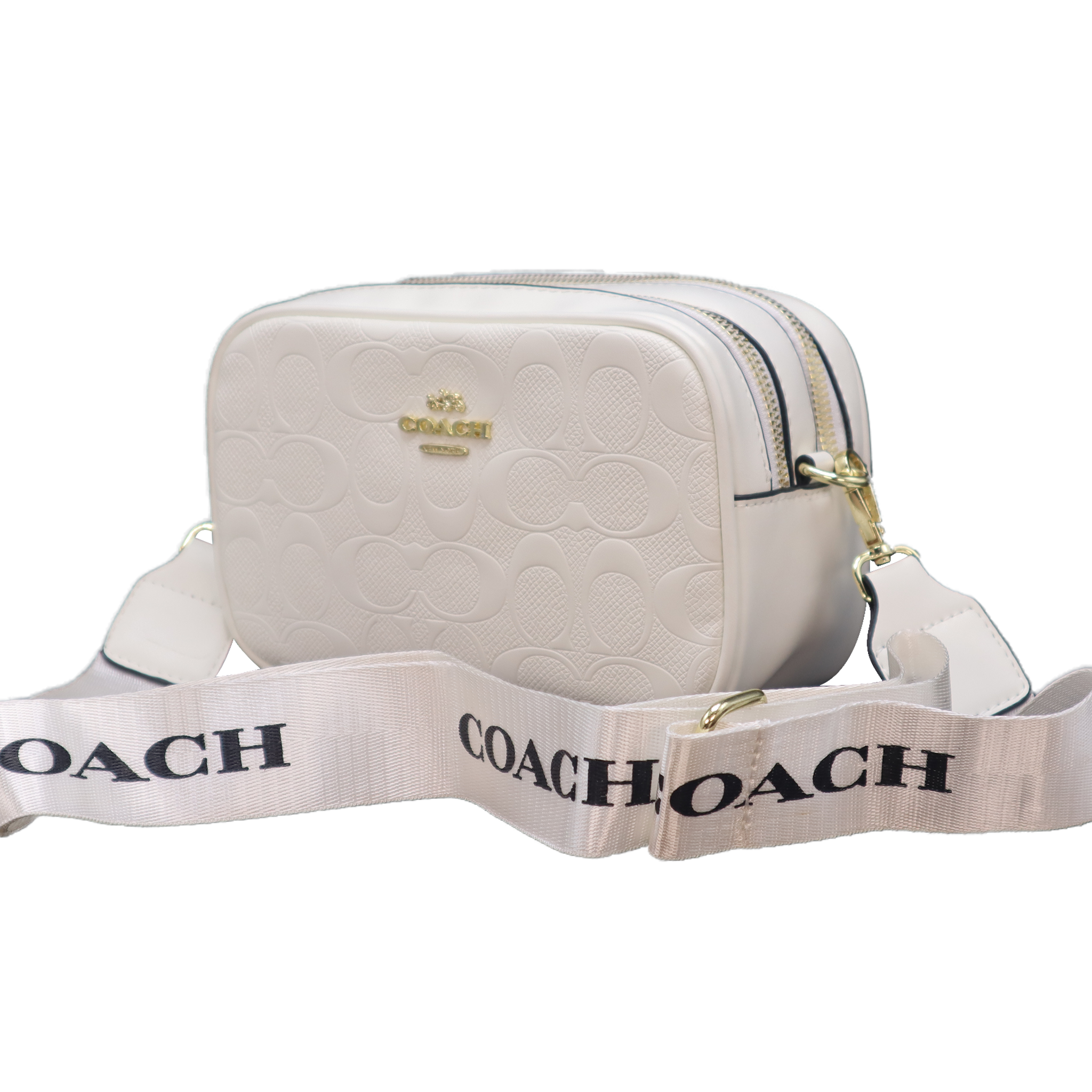 Coach Newyork White Crossbody Bag