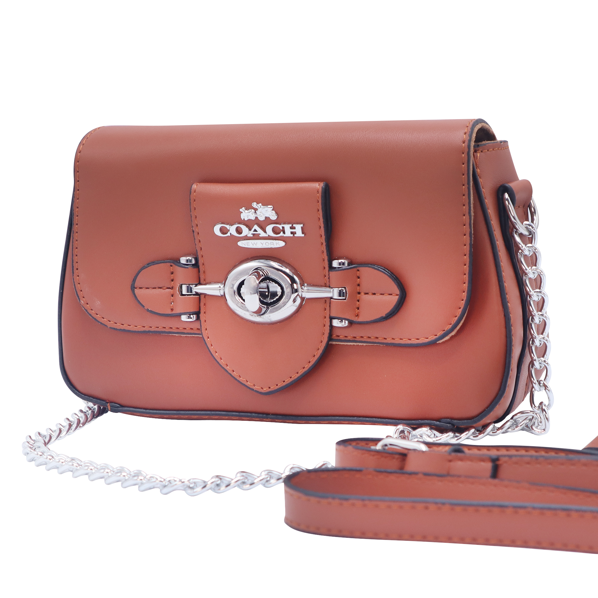 Coach Newyork brown Crossbody Bag