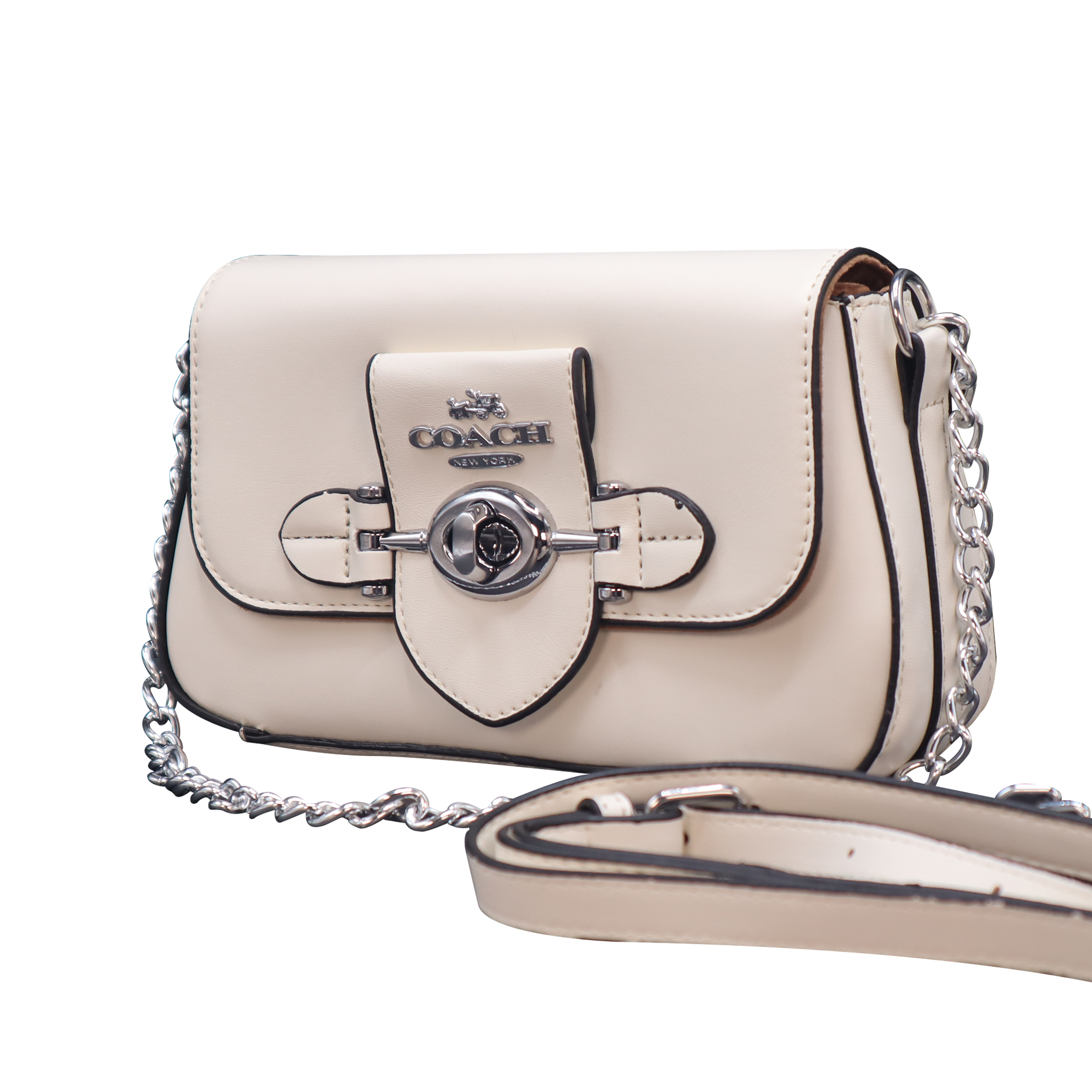 Coach Newyork white Crossbody Bag