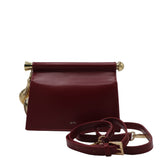 JW PEI Maze Crossbody Bag | Burgundy Vegan Leather