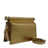 JW PEI Maze Crossbody Bag | Metallic Gold Vegan Leather
