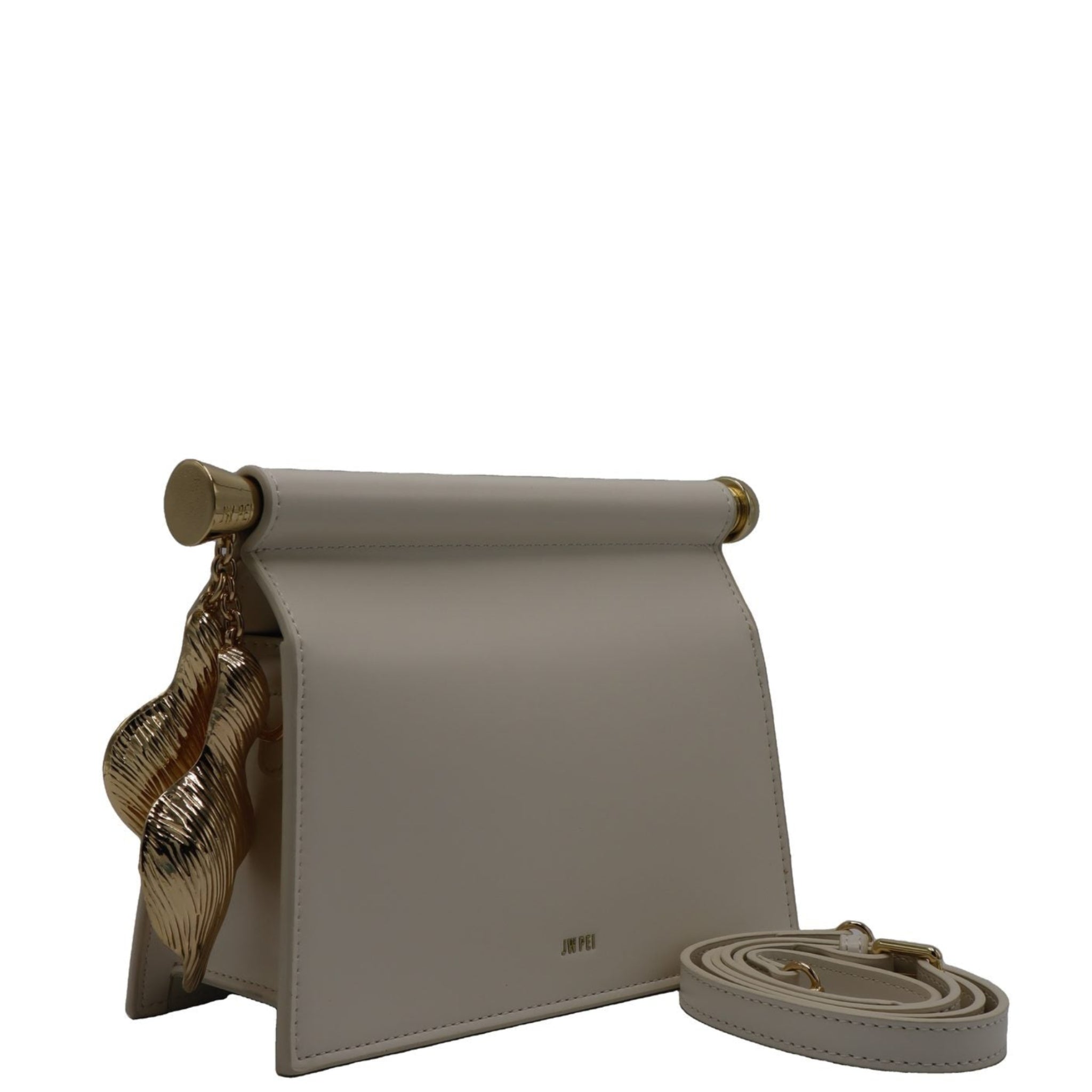 JW PEI Maze Crossbody Bag | Ivory White Vegan Leather